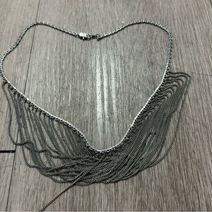 Silver Dangly Necklace